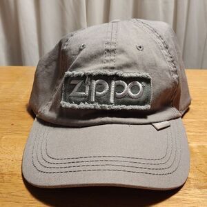 Zippo Grey Medium Flexfit Hat - NWOT